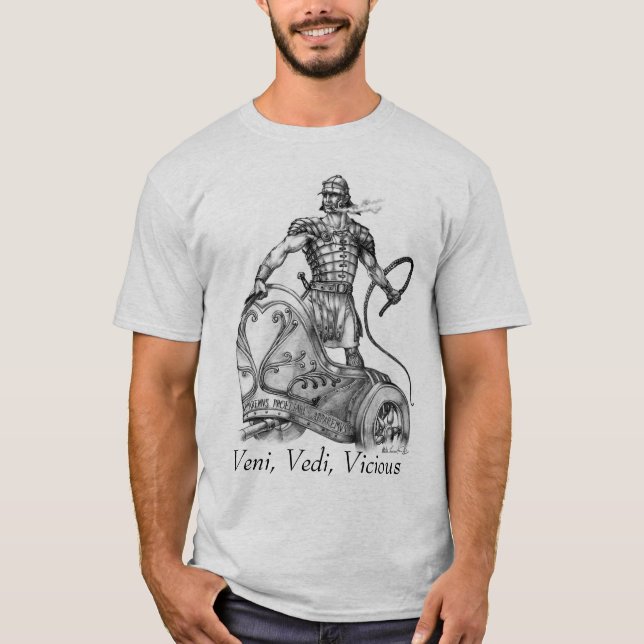 Charioteer/cirkus Maximus T Shirt (Framsida)