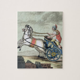 Charioteer från "L'Antica Roma", 1825 (färg tän Pussel