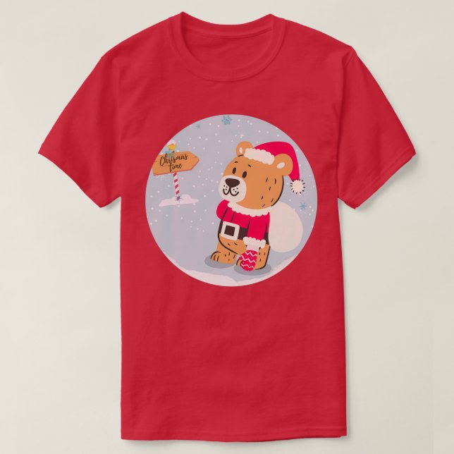 Charismas Bear med gåvor till dig, snygga Charisma T Shirt (Design framsida)