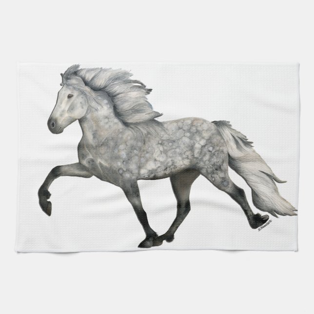 Charismatisk Kökshandduk (Horisontell)