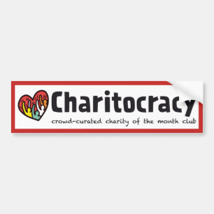 Charitocracy bildekal