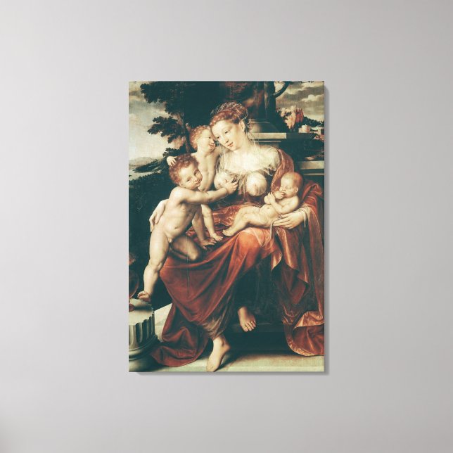 Charity, 1544-58 canvastryck (Framsida)