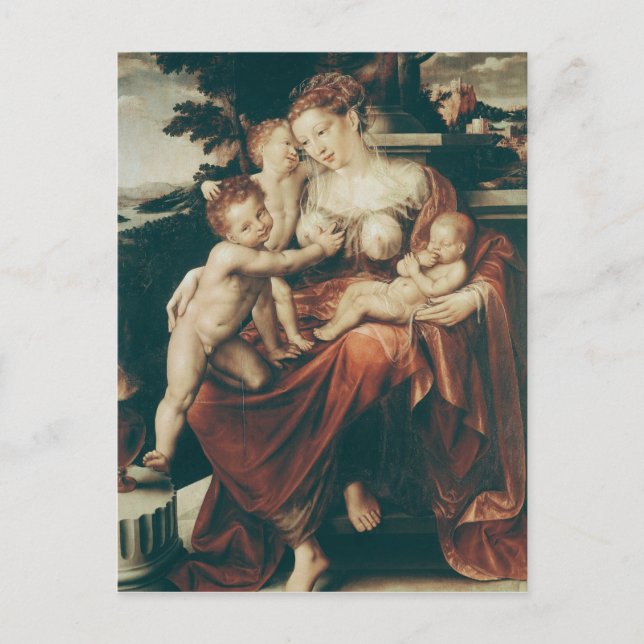 Charity, 1544-58 vykort (Framsida)