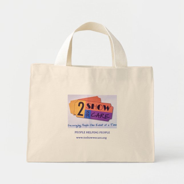 Charity Bag Mini Tygkasse (Framsidan)