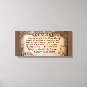 Charity by Sister Maurice Schnell Canvastryck