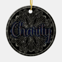 Charity Mandala Julgransprydnad Keramik