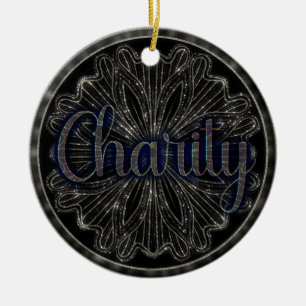 Charity Mandala Julgransprydnad Keramik