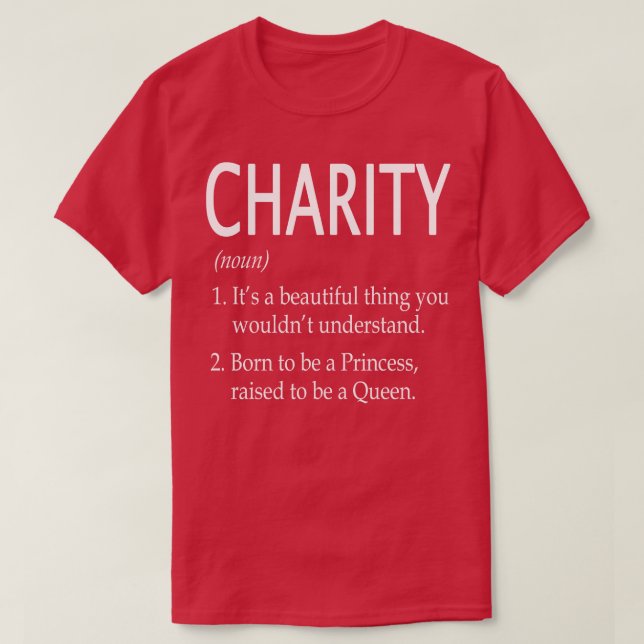 Charity Namn Gift 22 T Shirt (Design framsida)
