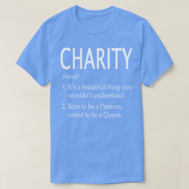Charity Namn Gift 42 T Shirt (Design framsida)
