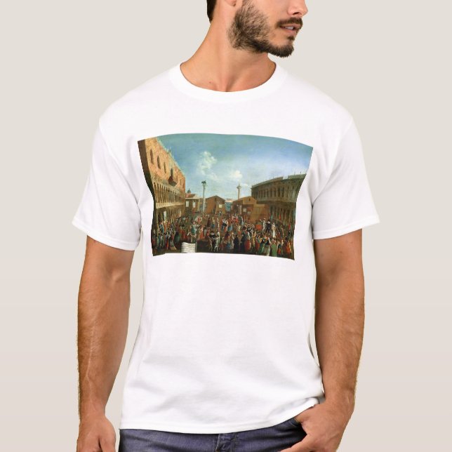 Charlatans i Piazzettaen San Marco, Venedig Tee (Framsida)