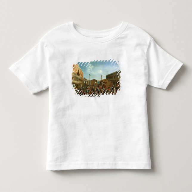 Charlatans i Piazzettaen San Marco, Venedig Tee Shirt (Framsida)