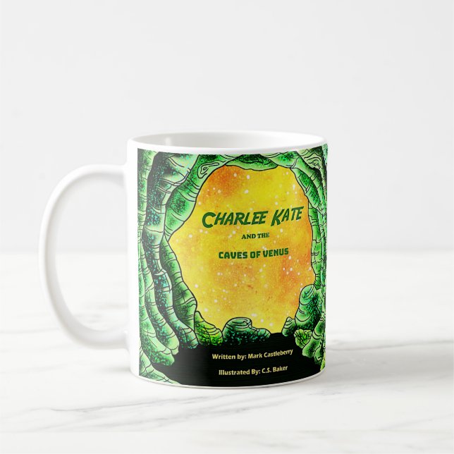 Charlee Kate Och Venusgrottorna Kaffemugg (Vänster)