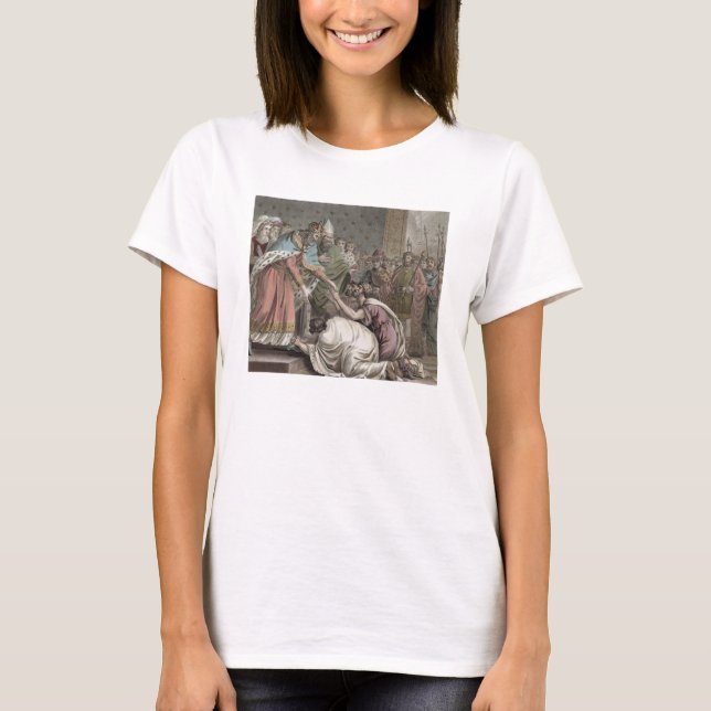Charlemagne (742-814) tee (Framsida)