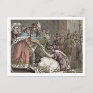 Charlemagne (742-814) vykort