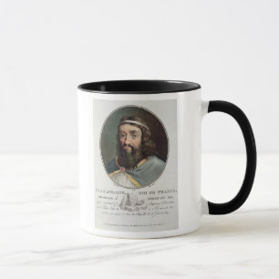 Charlemagne (747-814), kung av frankriken, mugg