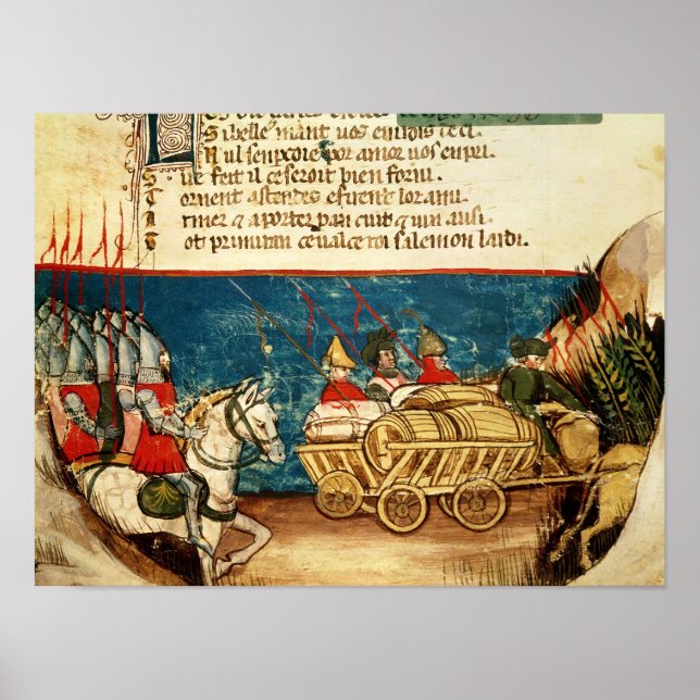 Charlemagne-armén och Transport Poster (Framsidan)