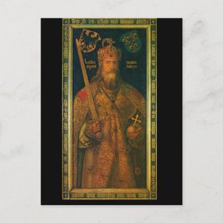 Charlemagne av Dürer Postcard Vykort