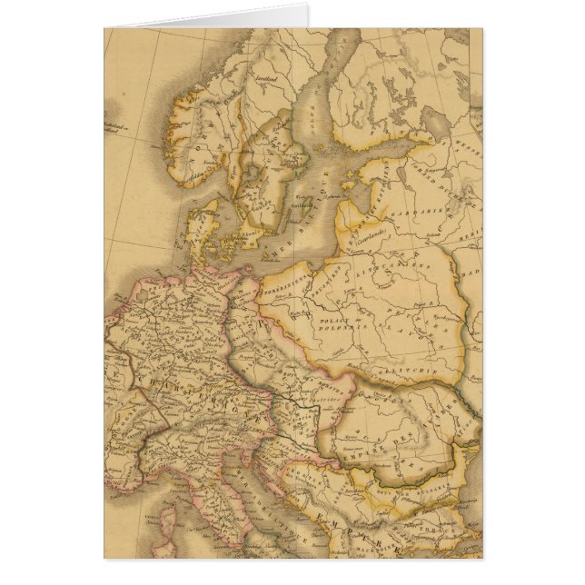 Charlemagne Empire Hälsningskort (Framsidan)