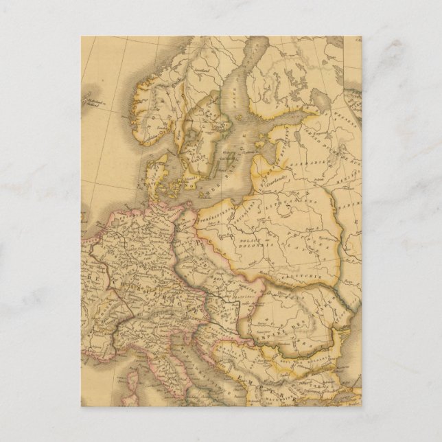 Charlemagne Empire Vykort (Framsida)