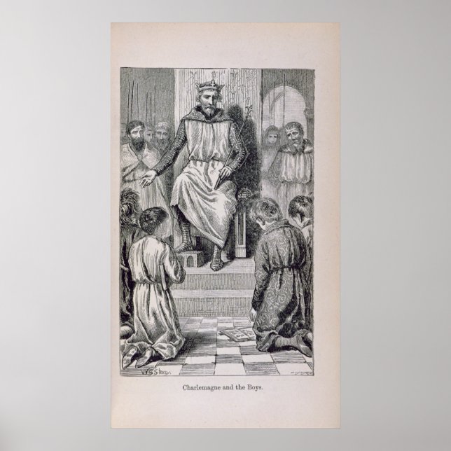 Charlemagne och Boys Poster (Framsidan)
