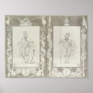 Charlemagne och Heymon, 1804-5 Poster