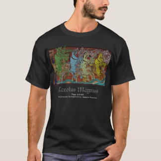 Charlemagne (svart T-tröja) Tee