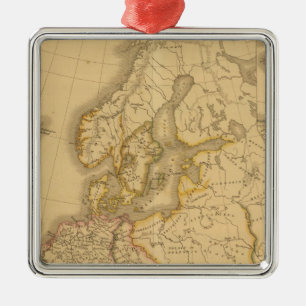 Charlemagne välde julgransprydnad metall