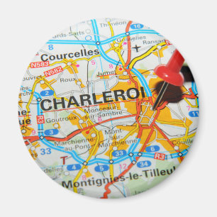 Charleroi Belgien Magnet