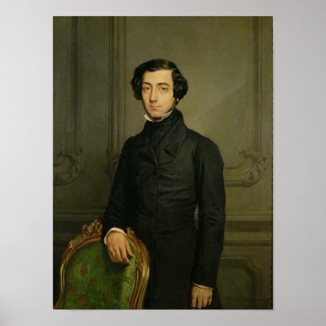 Charles-Alexis-Henri Clerel de Tocqueville 1850 Poster (Framsidan)