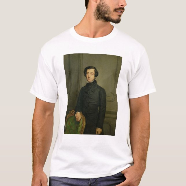 Charles-Alexis-Henri Clerel de Tocqueville 1850 Tee (Framsida)