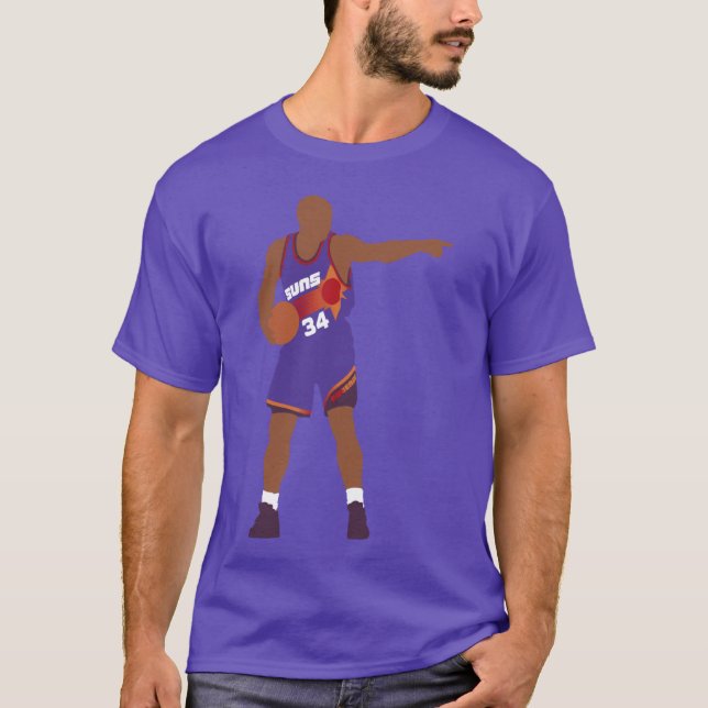 Charles Barkley Suns T Shirt (Framsida)