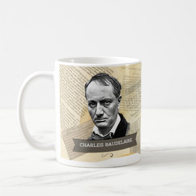 Charles Baudelaire historisk mugg (Vänster)