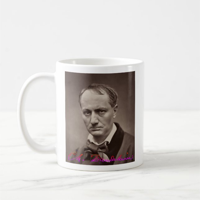Charles Baudelaire Kaffemugg (Vänster)