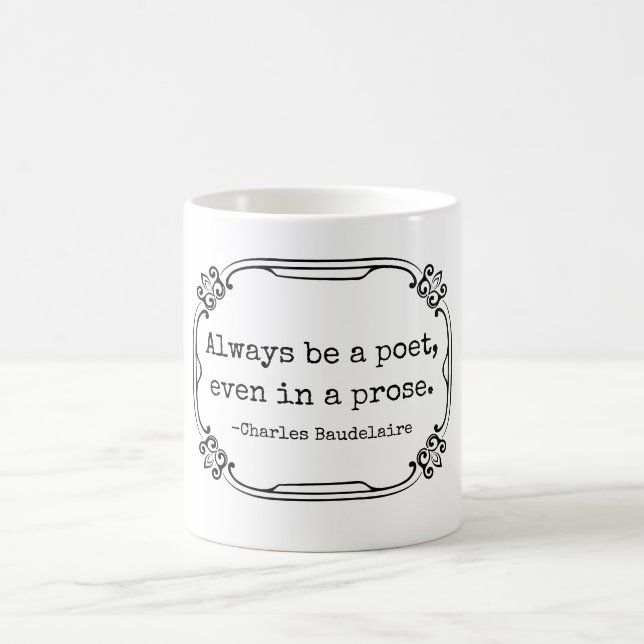 Charles Baudelaire Kaffemugg (Center)
