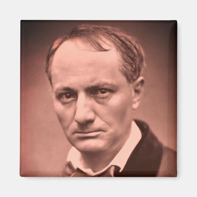 Charles Baudelaire Magnet (Framsidan)