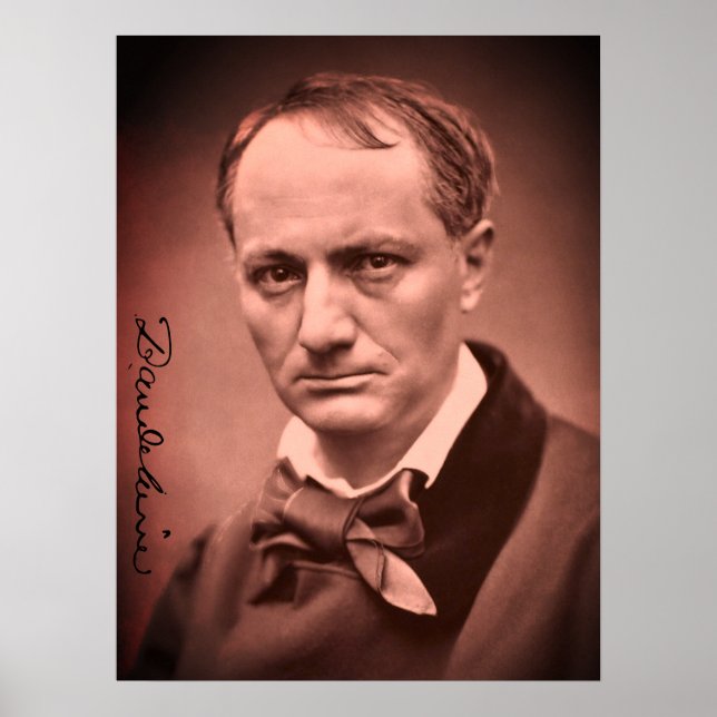 Charles Baudelaire Poster (Framsidan)