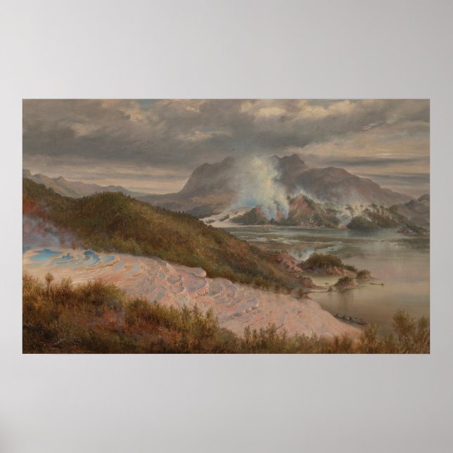 Charles Blomfield - Rosa Terraces Poster (Framsidan)