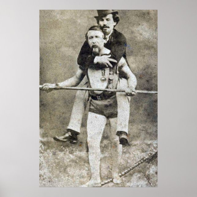 Charles Blondin - Acrobat Poster (Framsidan)