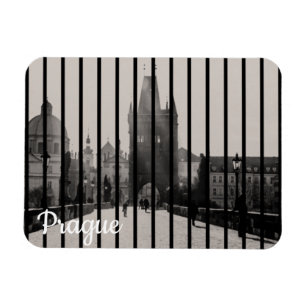 Charles bridge i Prag Magnet