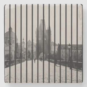 Charles bridge i Prag Stenunderlägg