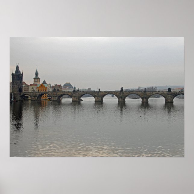 Charles Bridge, Prag Poster (Framsidan)