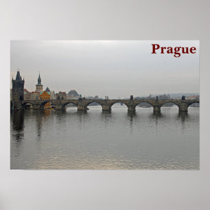 Charles Bridge, Prag Poster