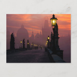 Charles Bridge Prag Vykort