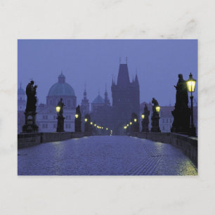 Charles Bridge - Prag Vykort