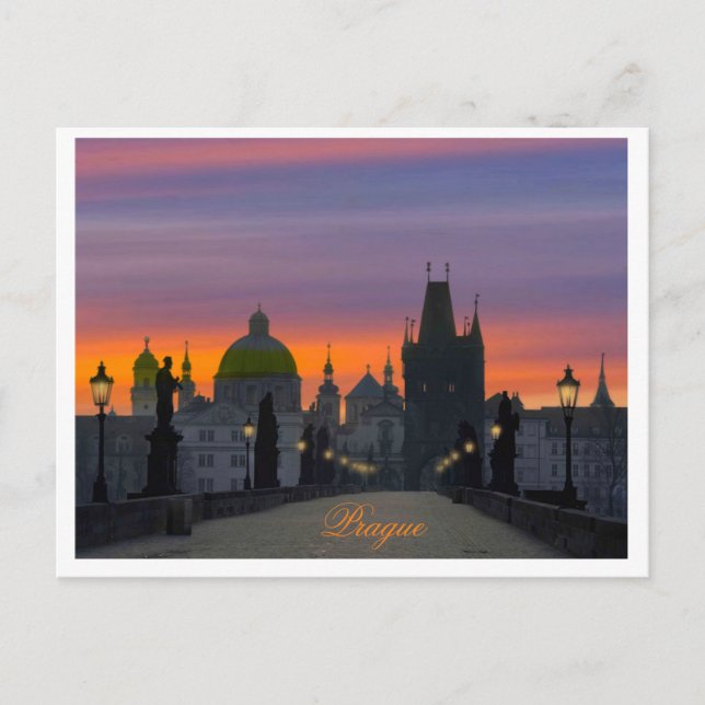 Charles Bridge-vykort Vykort (Framsida)