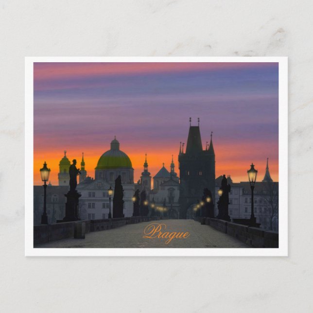 Charles Bridge-vykort Vykort (Framsida)
