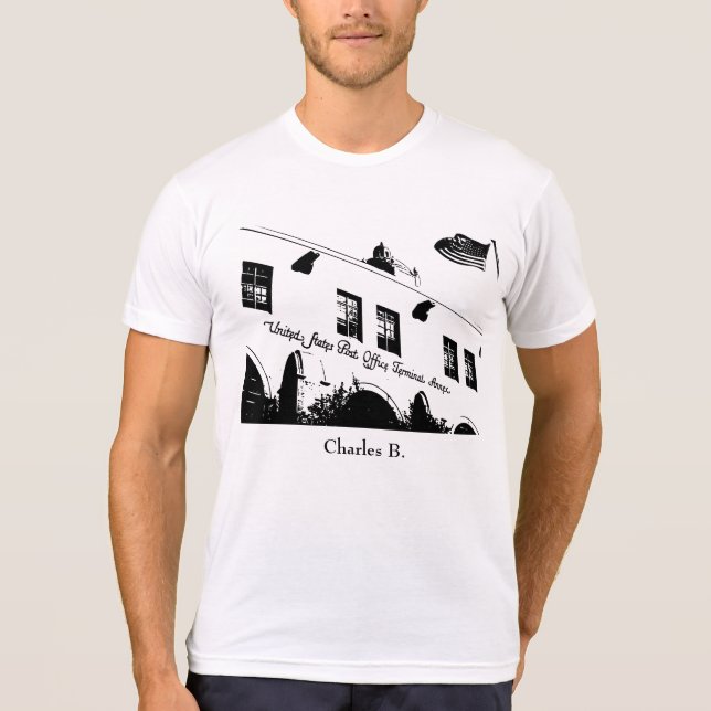 Charles Bukowski citationstecken (vit) Tee Shirt (Framsida)