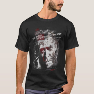 Charles Bukowski - Grunge-design T Shirt