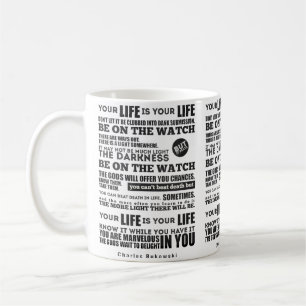 Charles Bukowski Kaffemugg