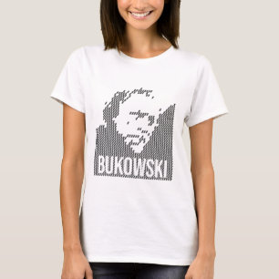 Charles Bukowski porträttdesign T Shirt